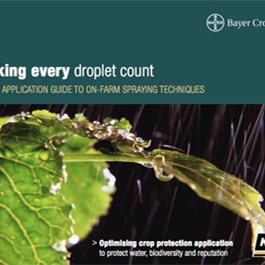 Making every droplet count